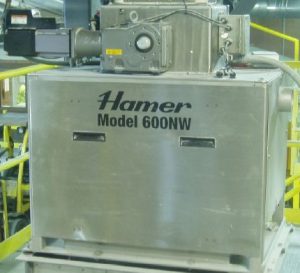 Hamer's Net Weigh Scale with Exlar’s Tritex II AC rotary actuator.